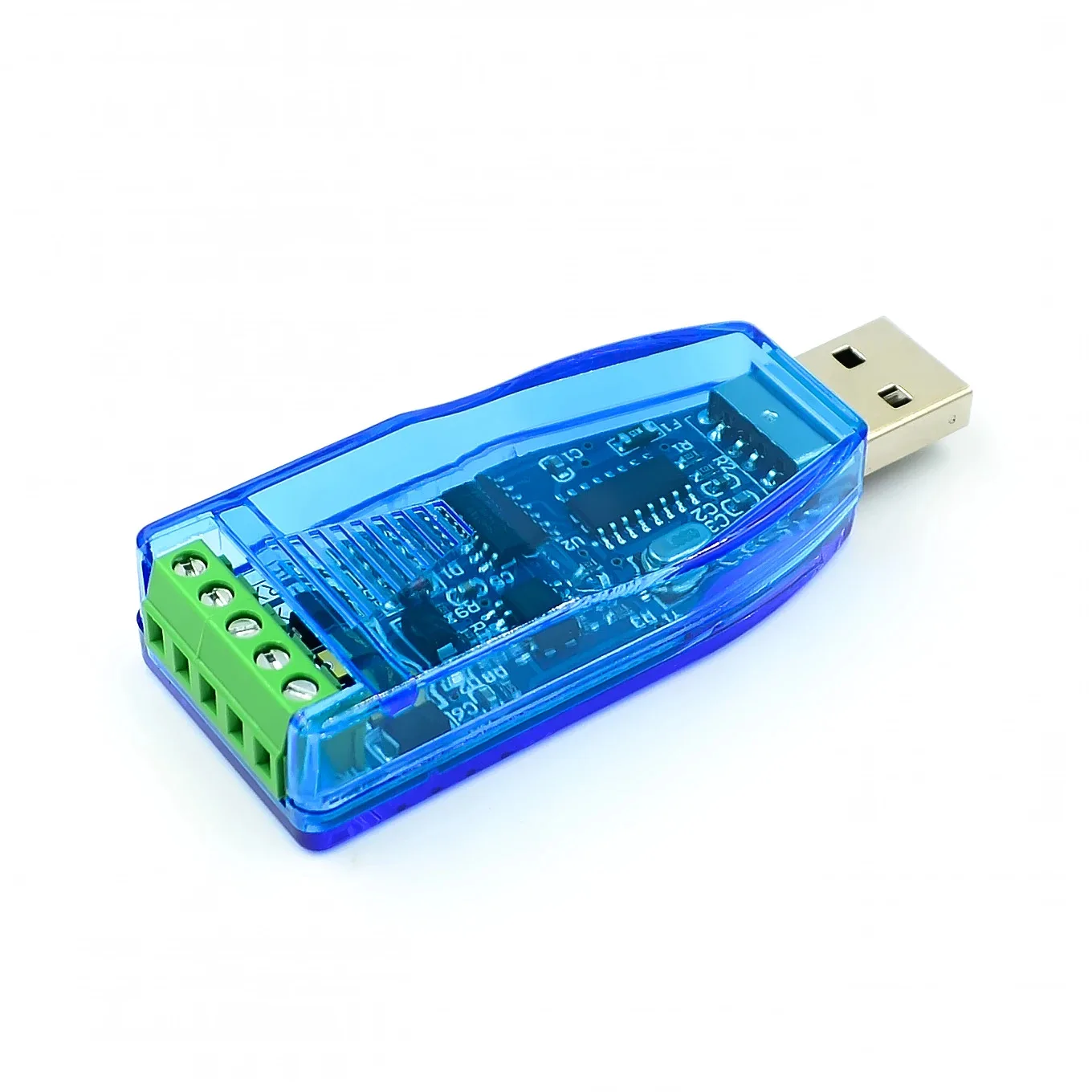 

Industrial USB To RS485 Converter Upgrade Protection RS232 Converter Compatibility V2.0 Standard RS-485 A Connector Board Module