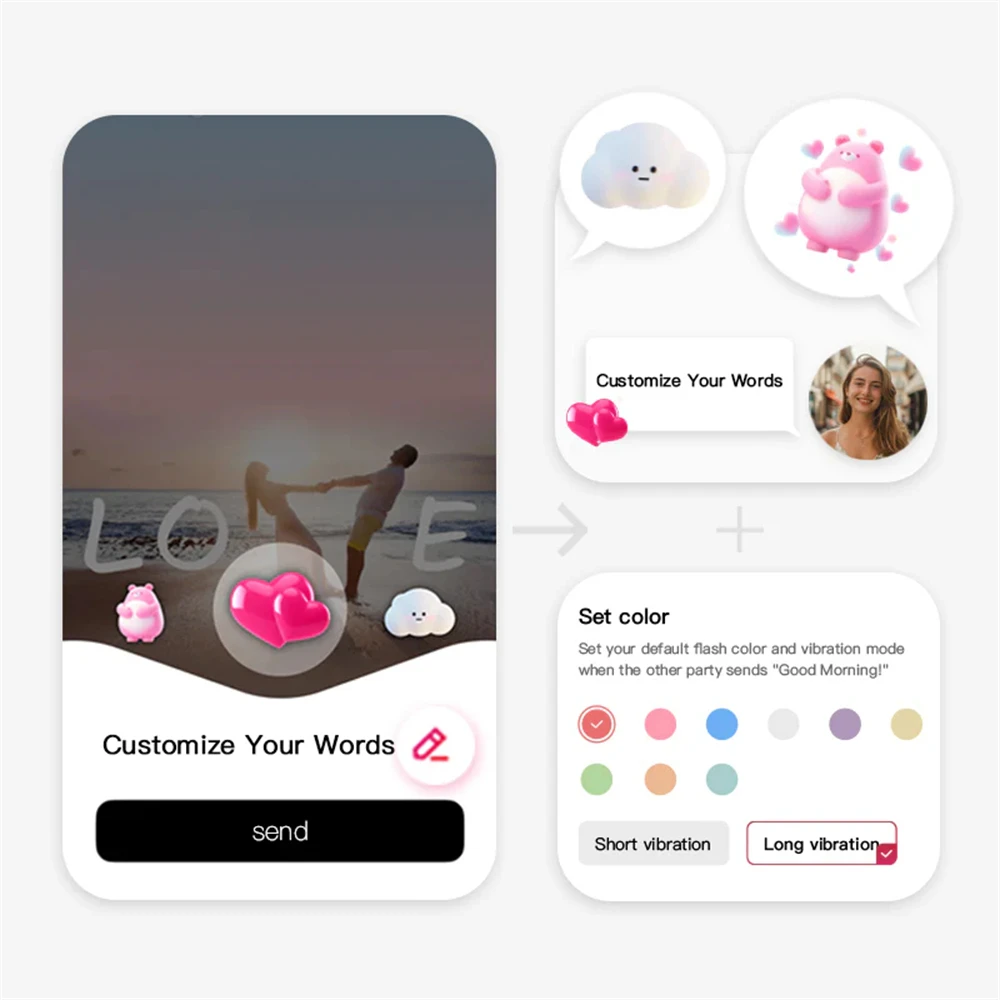 Ожерелье TOTWOO с сенсорным экраном на большие расстояния | Умное ожерелье