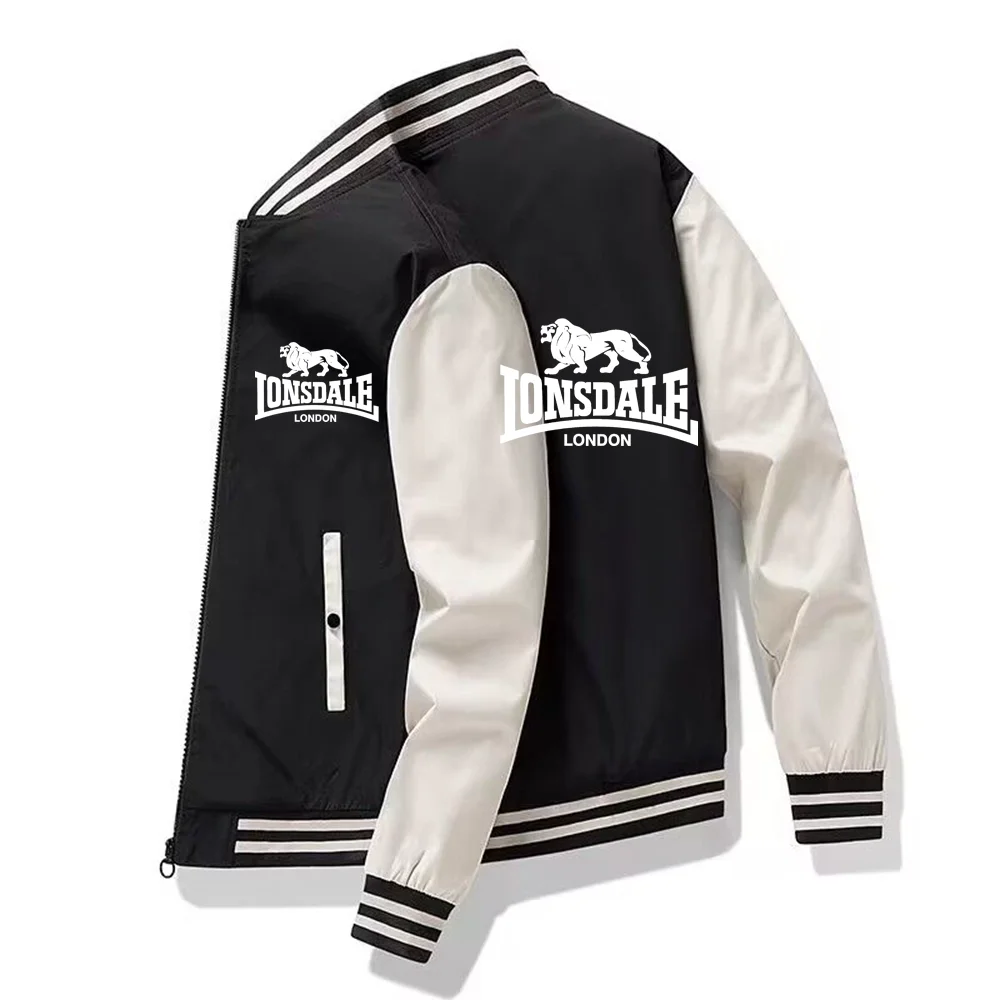 LONSDALE (Dragon Lion Dell) бейсбольный костюм молодежная Свободная куртка мужское