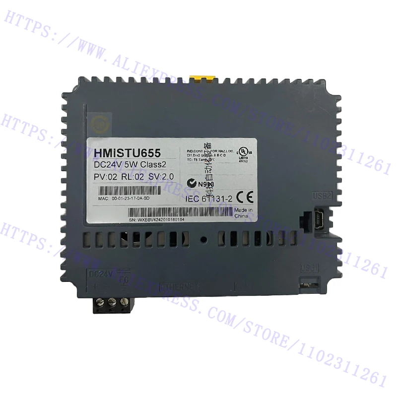 Оригинальный новый контроллер Plc, быстрая доставка HMISTU655
