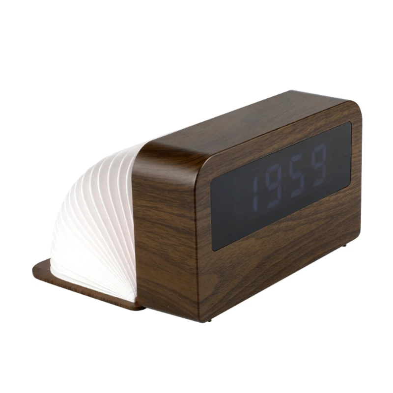 

Colorful Clock Time Light for Home Bedroom Dormitory Desktop USB Charging Lamp G99A