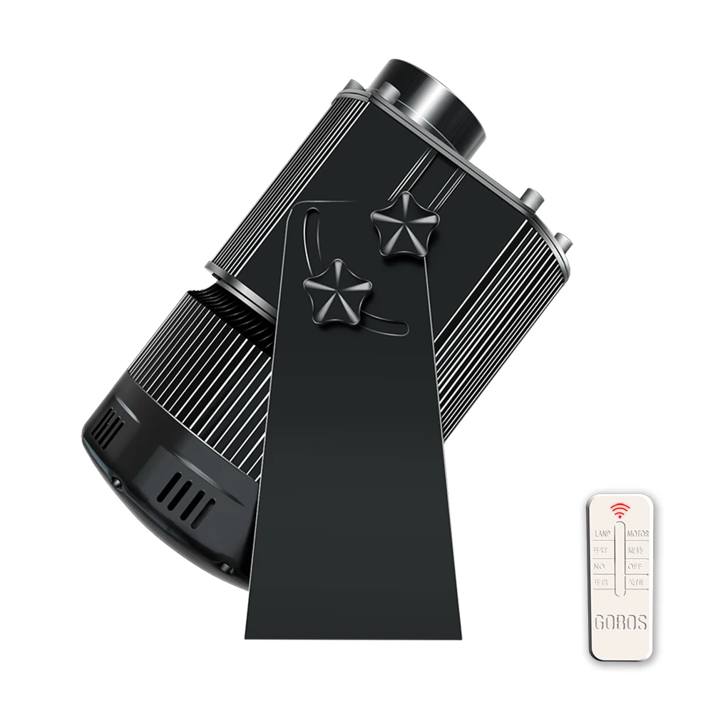 

led advertising gobo projector 200W High Power gobo projection logo lights projector HD pattern on floor club light