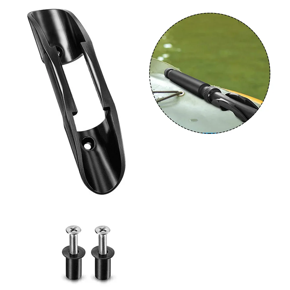 

2022 New Paddle Clip Kayak Canoe 152x31mm Paddle Clip Holder Paddle Oars Keeper Accessories Plastic With Screws
