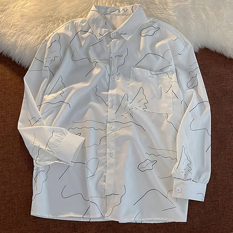 

2022 fashion Womens shirts oversized white tops mujer Turn-down Collar Stylish casual Simple Large Size ladies All-match Blouses