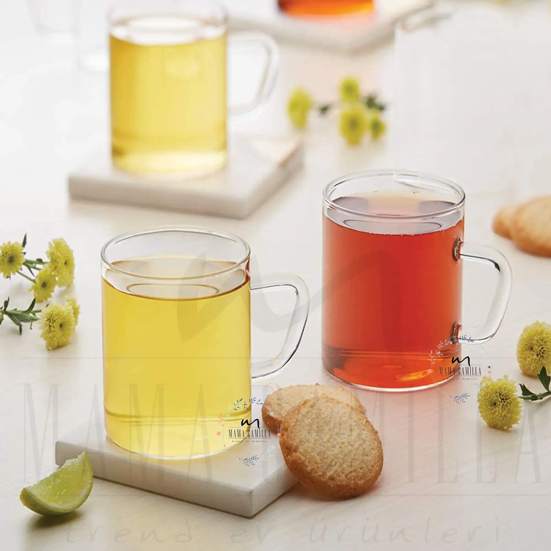 

3 шт., Термокружка Из боросиликата, 200 мл