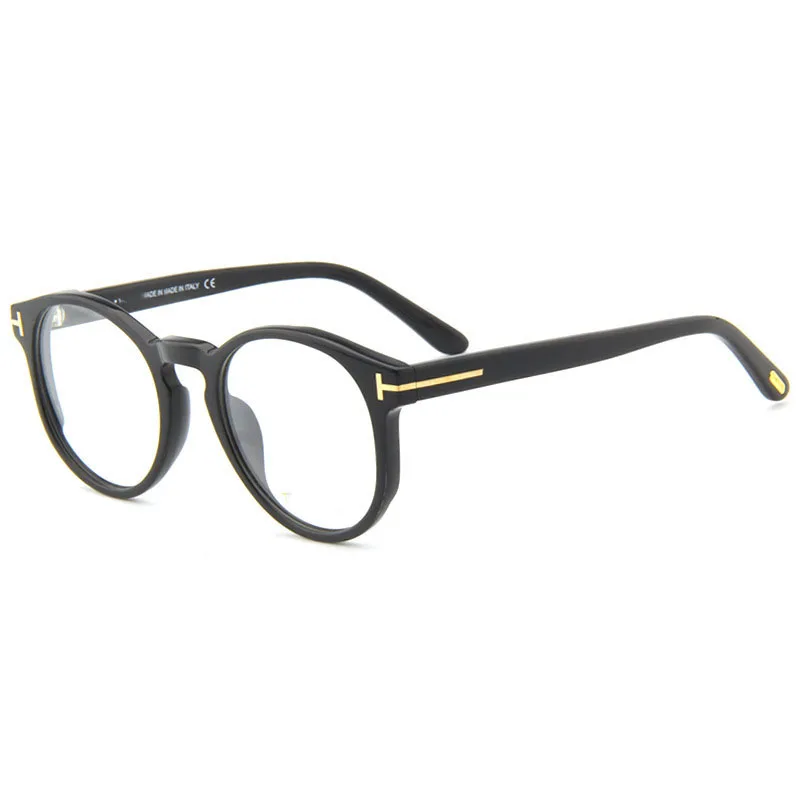 

2023 Brand New Arrives Retro Luxury Reading Glasses Frame Acetate Round Eyewear Optical Eyeglasses Frames For Men Women TF0591