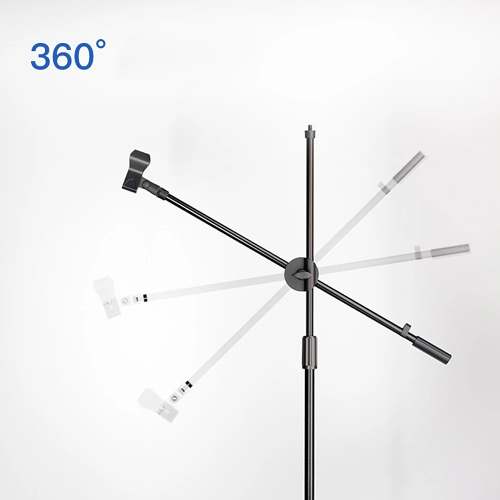 

Rotating Video Live Bracket Microphone Stand Boom Arms Extension Crossbar 55CM Mic Stand Crossbar Stand Tripod Pole Accessories