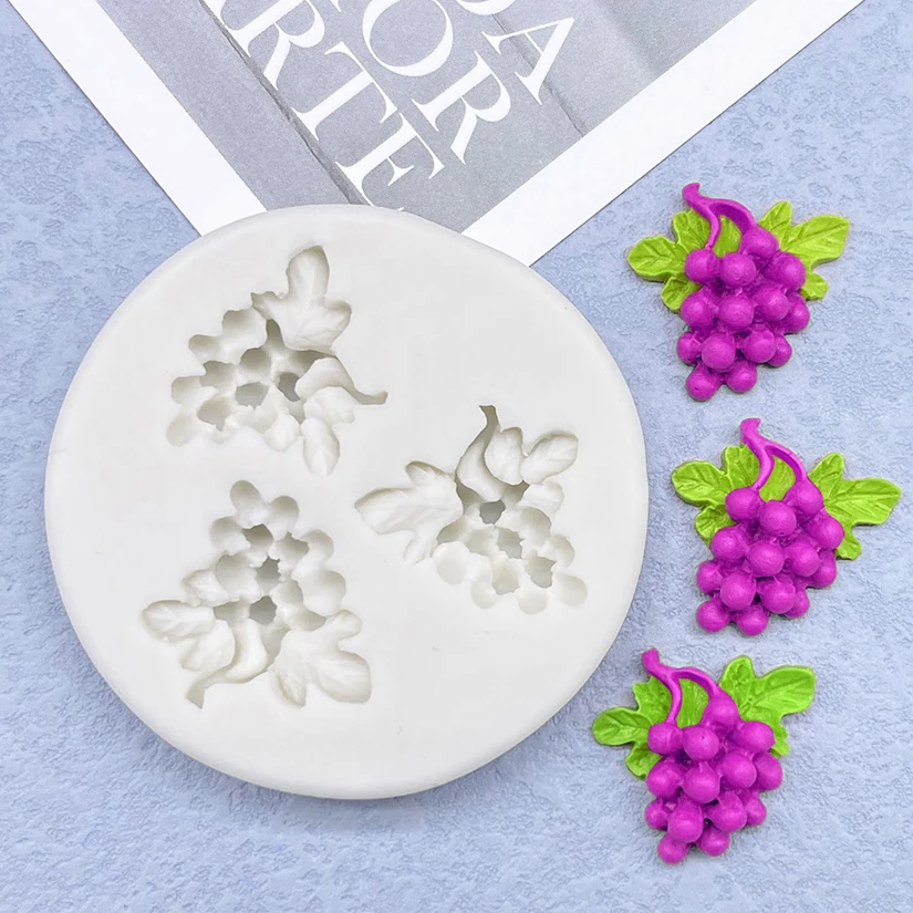 

Силиконовая форма для поделок в виде винограда, инструменты для фотографий