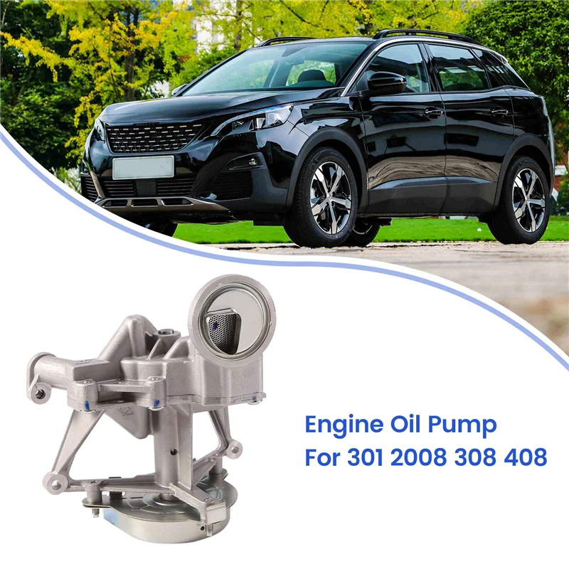 

9674199380 автомобильный масляный насос, масляный насос для двигателя для Peugeot 301 2008 308 408 Citroen Elysee C3 C4 EC5 1,6