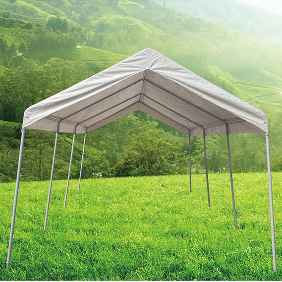 4X6M Другие размеры Pe Carport с окнами Сильная ветрозащитная водонепроницаемая