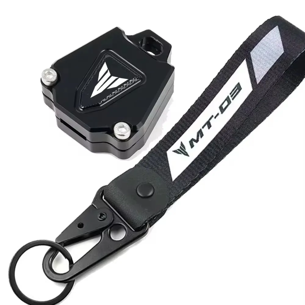

Для YAMAHA MT07 MT09 MT03 MT10 MT25 MT125 MT 07 09 03 10 25 Аксессуары для мотоциклов Тканевый значок Брелок для ключей Чехол для ключей Брелок