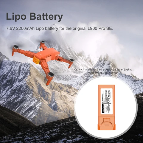 7,4 В 2200 мАч Lipo аккумулятор аксессуары для моделей самолетов RC дрон литиевая батарея запасные части для L900 Pro SE