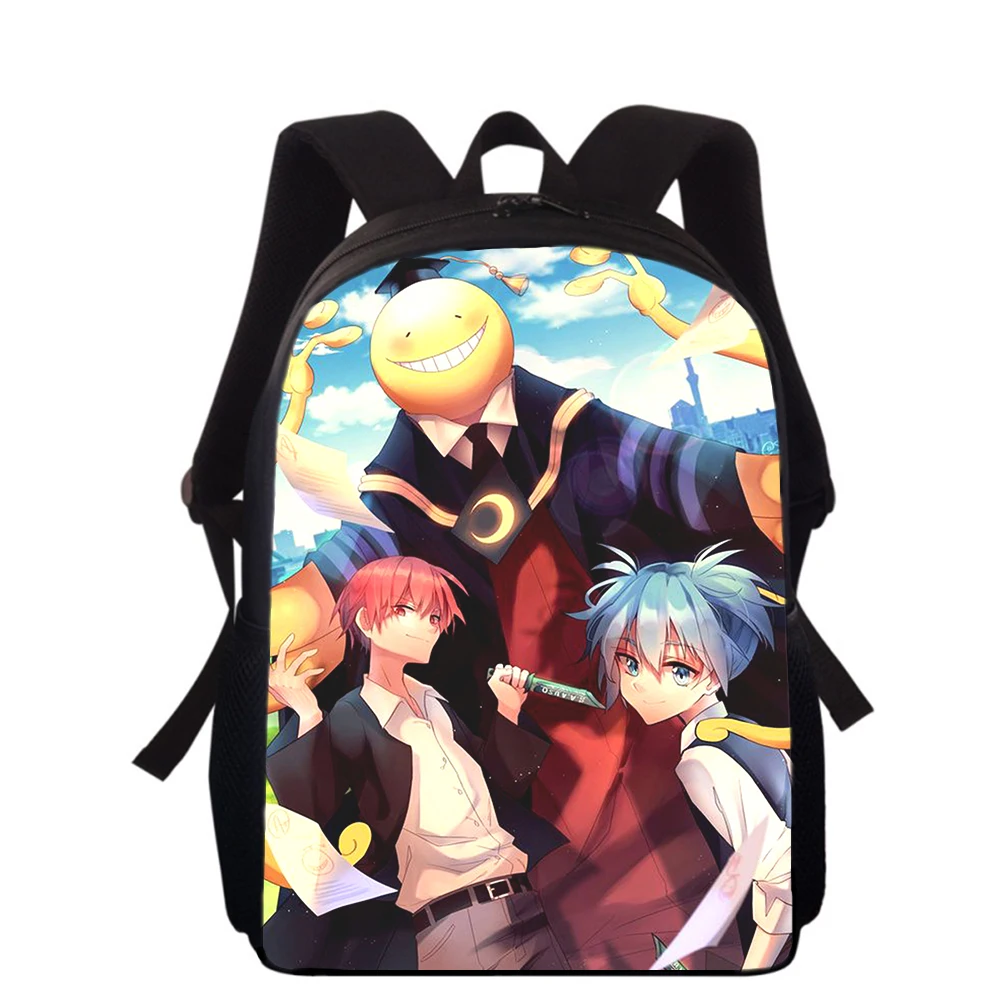 Assassination Classroom 15” 3D Print Kids Backpack Primary School Bags for Boys Girls Back Pack Students School Book Bags