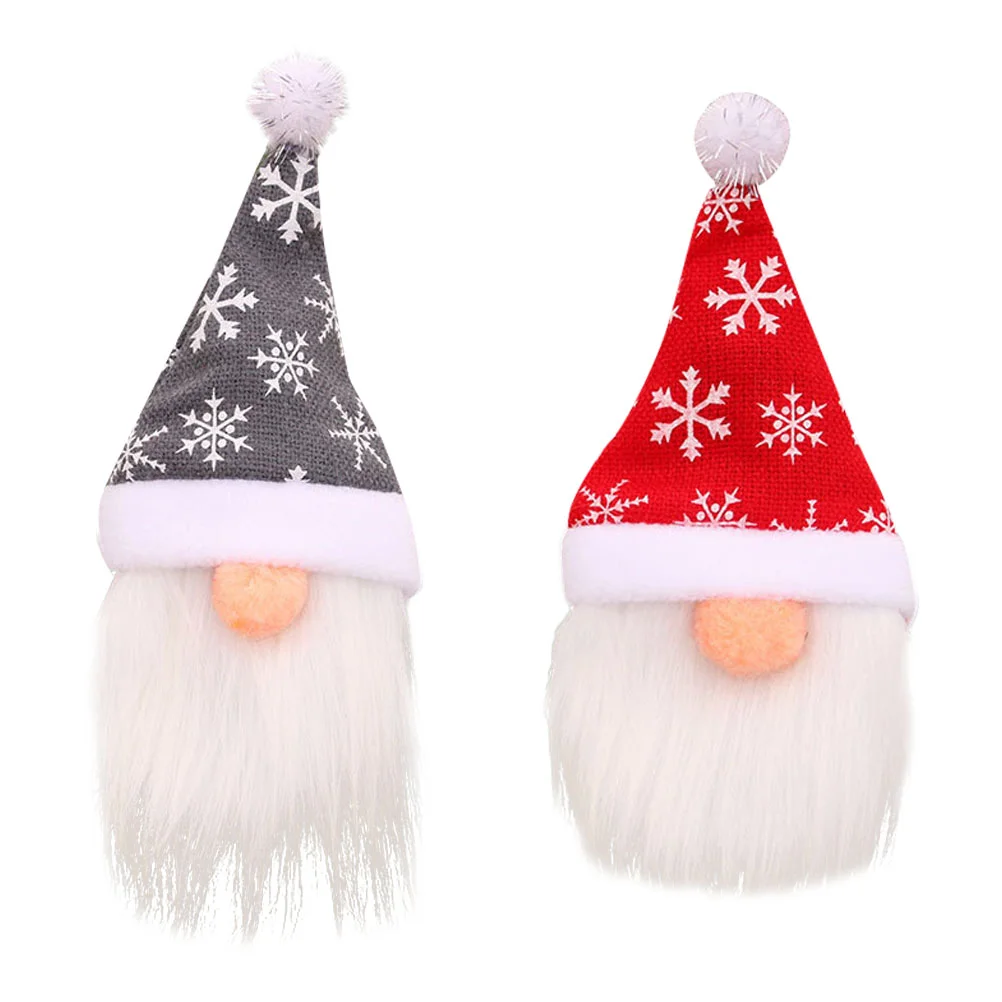 

2pcs Creative Bottle Ornament Bottle Cover Party Favors for