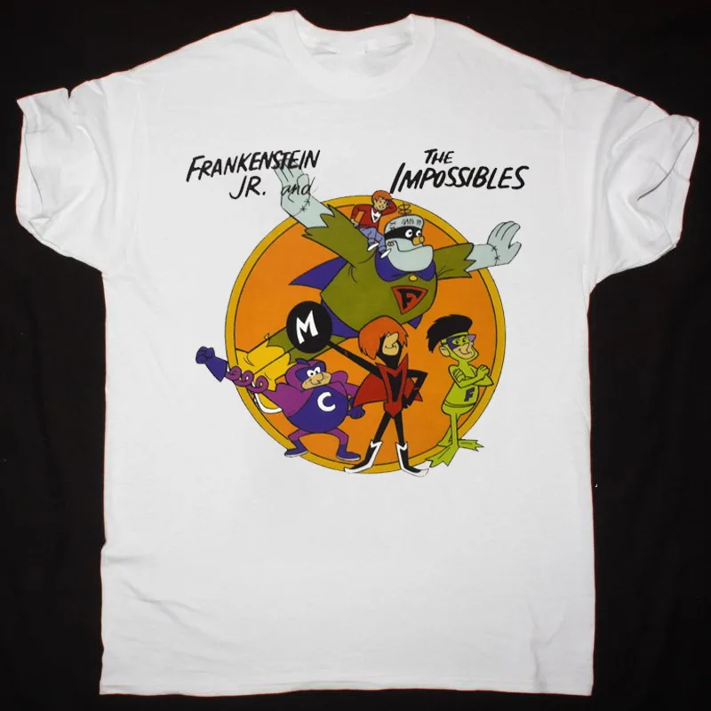 Футболка Frankenstein Jr and The Impossibles хлопок e S 5XL YI326