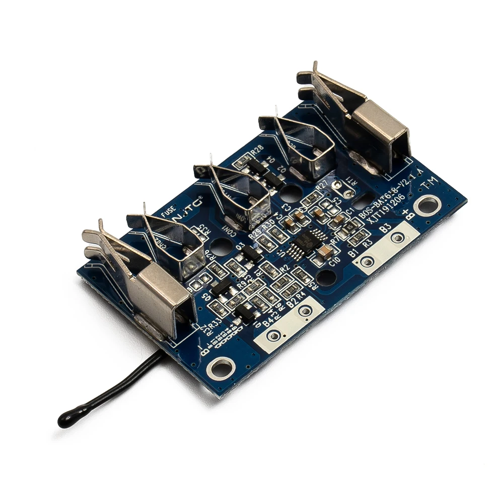 

Cover Battery Housing Battery Circuit Board Housing Case Cover Li-Ion Battery Case PCB Replacement Metal Material