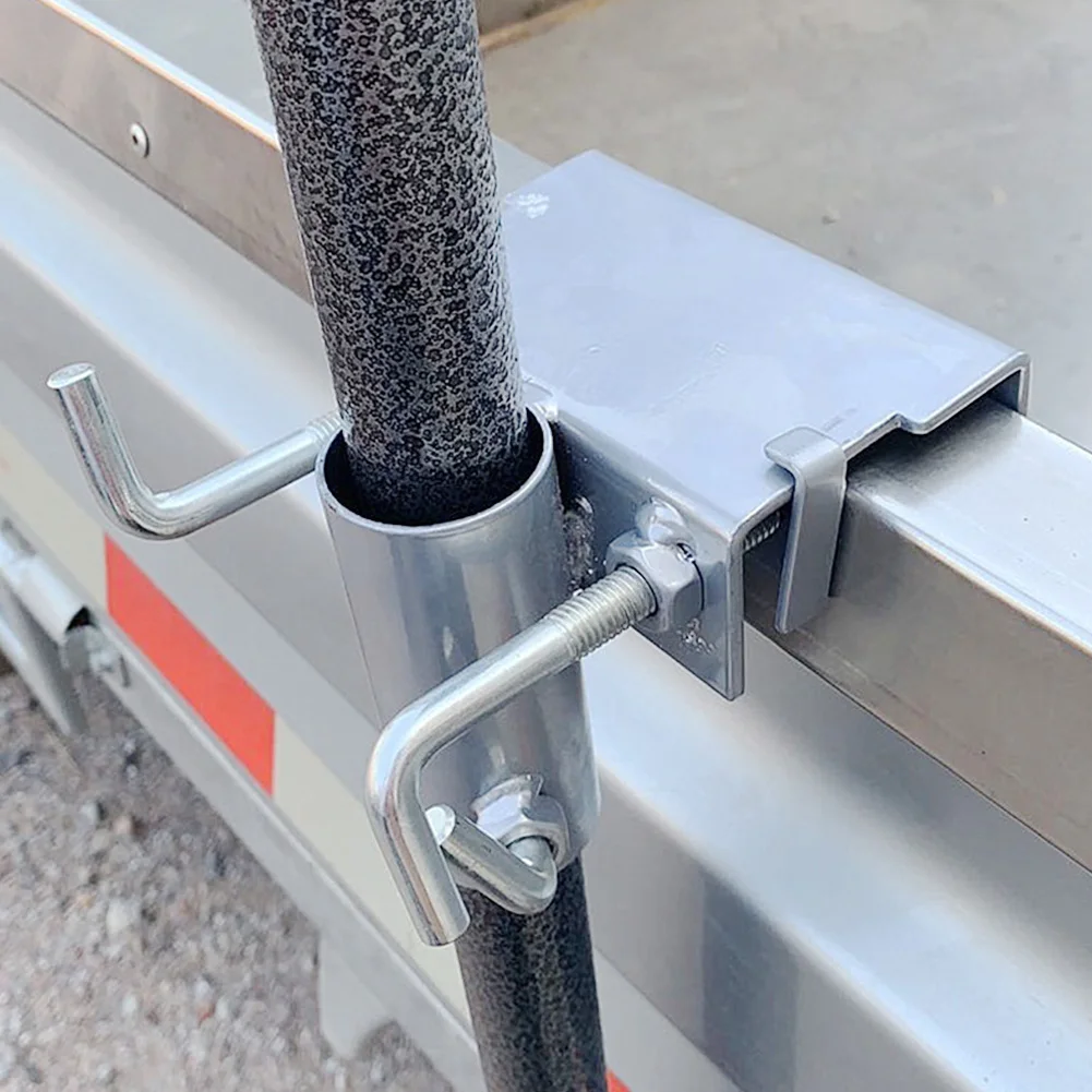 

Heavy Duty Portable Parasol Fixed Clip Umbrella Stand Outdoor Garden Balcony Rain Gear Courtyard Waterproof Stable Beach Patio