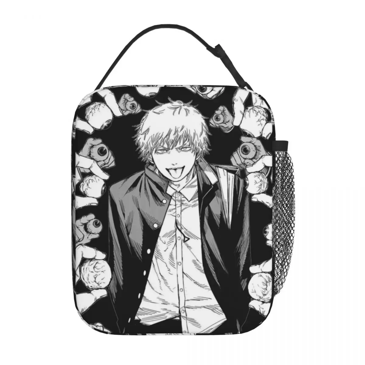 

Изолированные сумки для обеда Savage Denji с Бензопилой, ланч-контейнер с высокой емкостью в стиле аниме, сумка для еды, для работы и путешествий