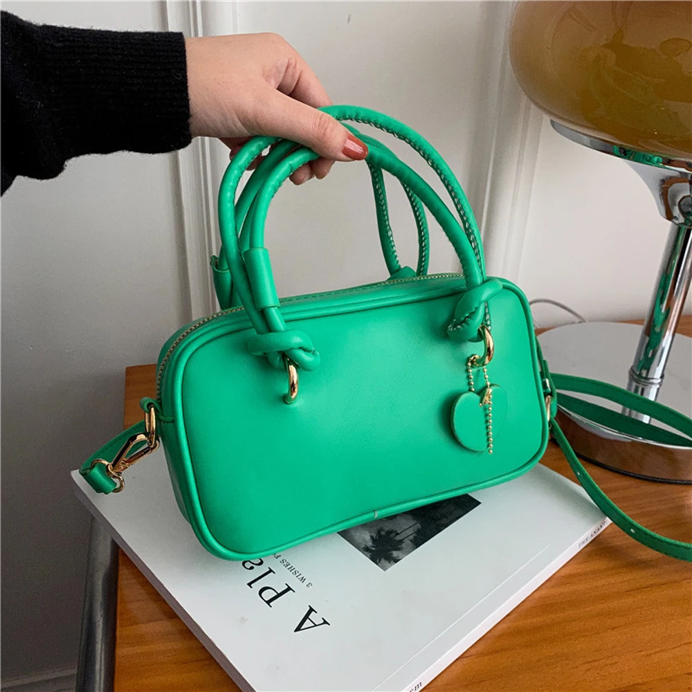 

Сумка кросс-боди Женская с верхней ручкой, однотонная