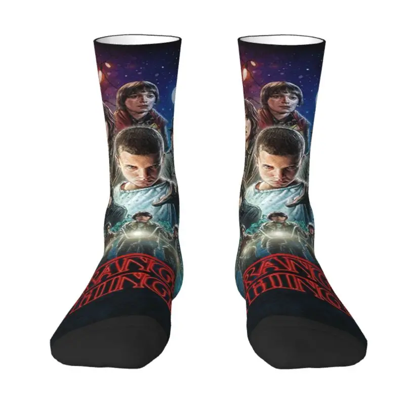 

Stranger Things Dress Socks Men Women Warm Funny Novelty American Science Fiction TV Movies Crew Socks