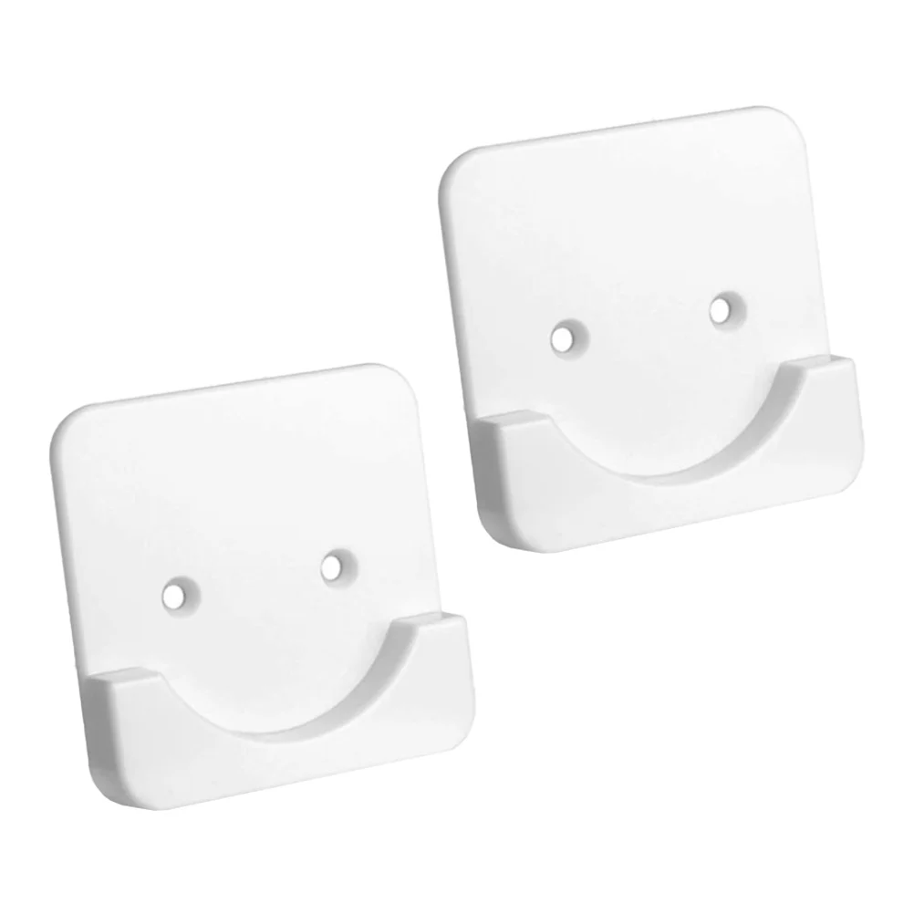 

Rod Curtain Holder Shower Adhesive Brackets Retainer Mount Bracket Set Pole Wall Bathroom Universal Self Hook Drapery Window