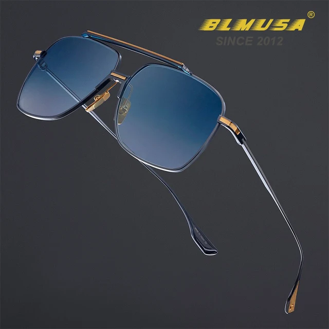 BLMUSA New Luxury Square Sunglasses Women  ALKAMX Brand Designer Sunglasses Men Fashion Car Driving Sun Glasses For Men UV400 4