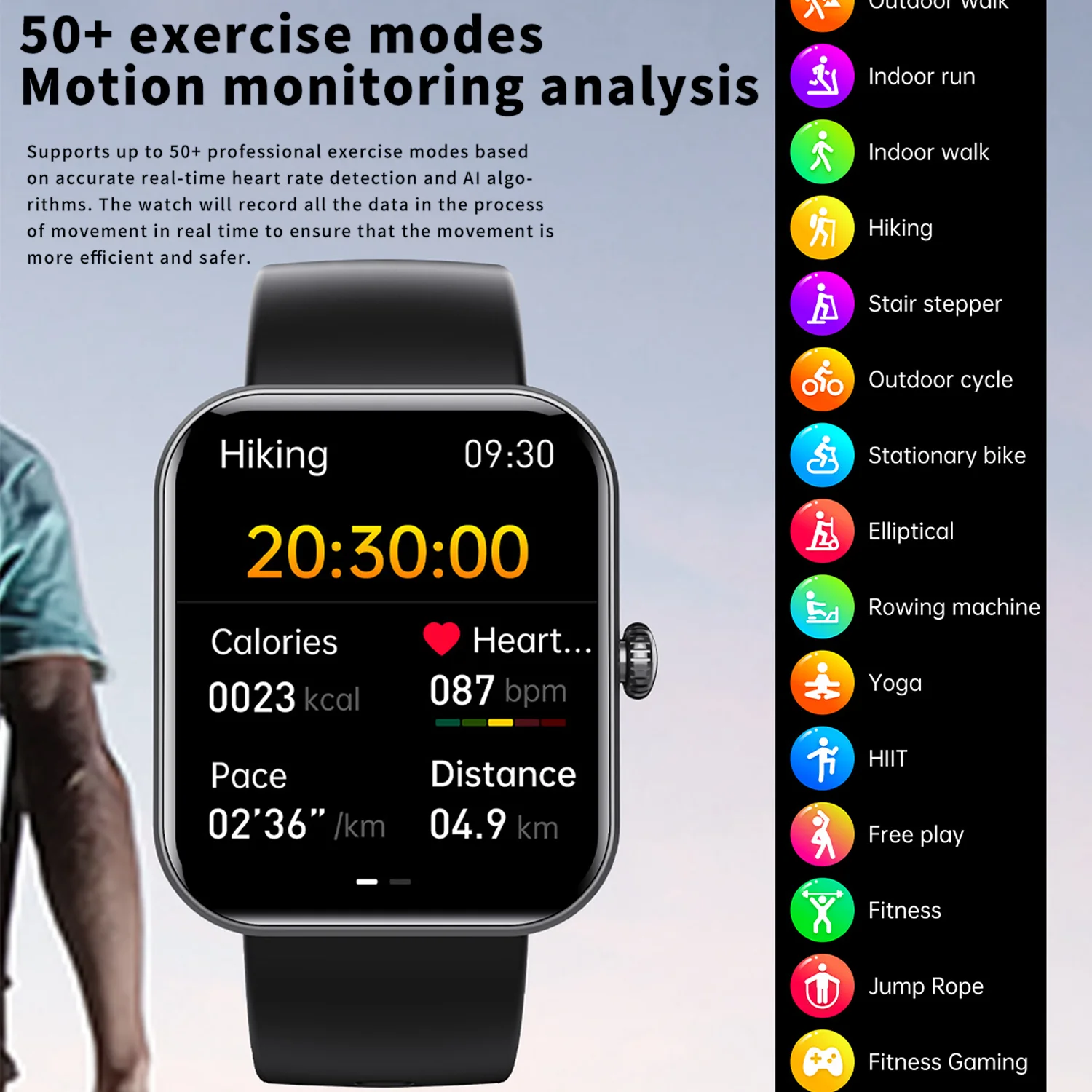 Смарт-часы JOEME F57L для мужчин и женщин цвет в ассортименте