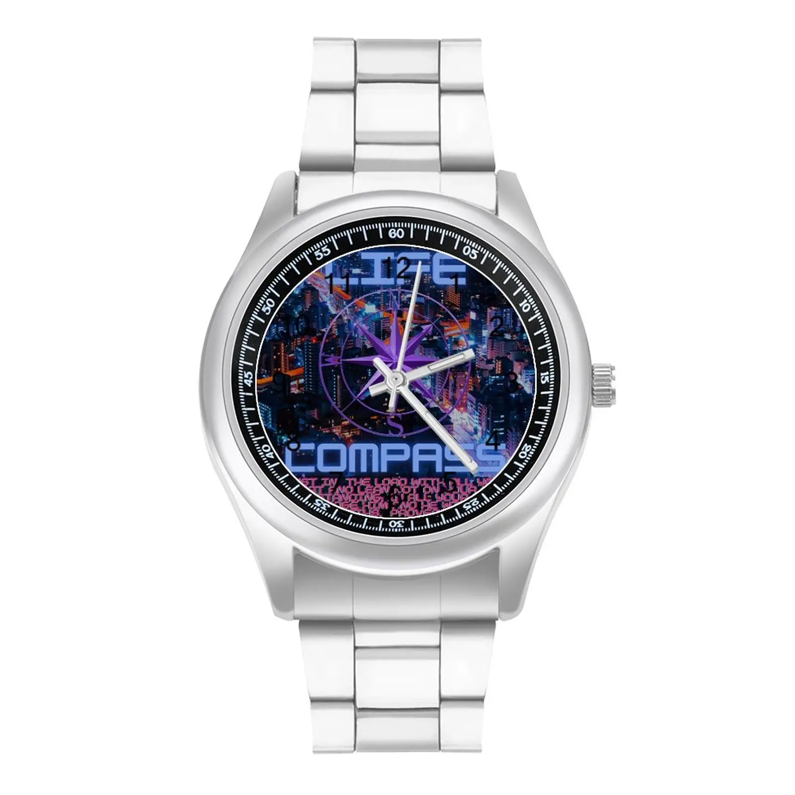 

Life Directed By God Compass Quartz Watch Navigation Exclusive Lady Wrist Watch Photo Steel Home Good Quality Wristwatch