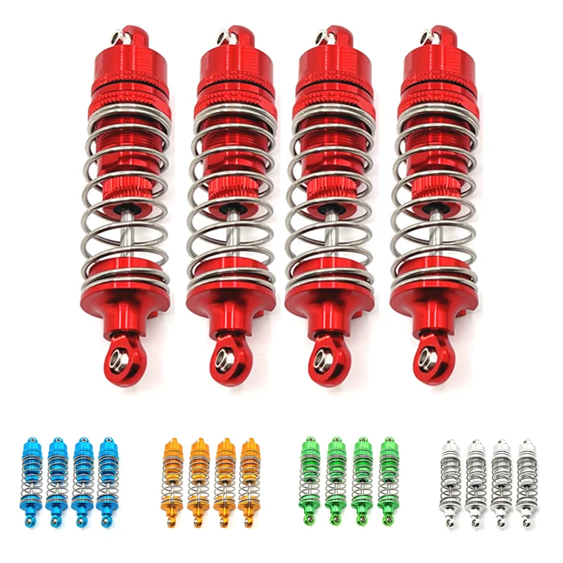 

Wltoys 104016 104018 4pcs Metal Oil Shock Absorber Damper 1/10 RC Car Upgrade Parts Accessories