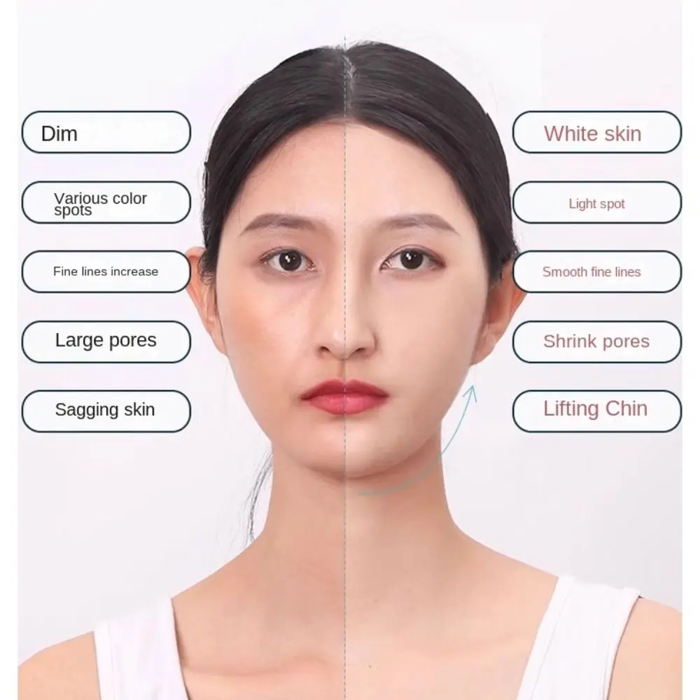 Портативная массажная расческа для головы с пятью зубцами антистатическая