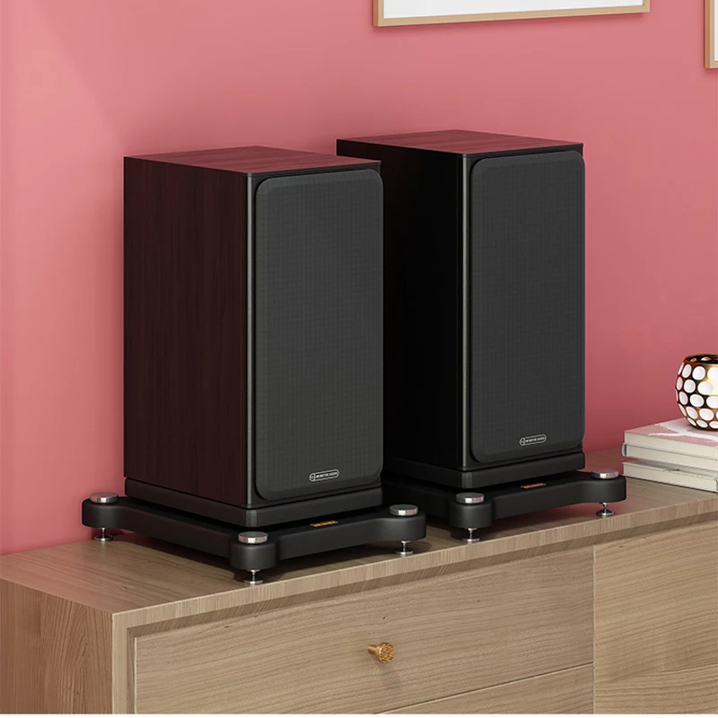 

DLHIFI двухслойная книжная полка сабвуфер напольный динамик настольная звуковая колонка изолятор подставка базовый кронштейн поддерживающая стойка