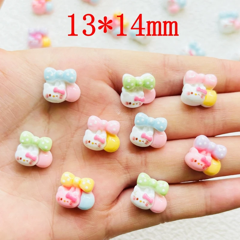 20 Шт. Мини-фигурки Животных Из Мультфильмов Модель Смолы Вишневый Кот Украшение