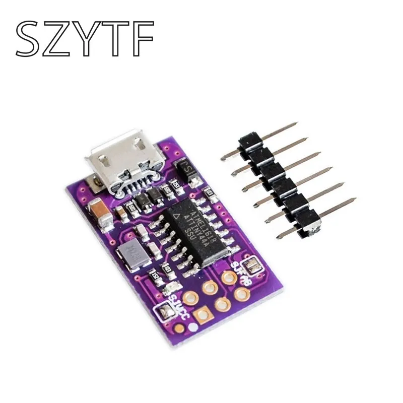 Микро-usb крошечный AVR ISP ATtiny44 USBTinyISP программист