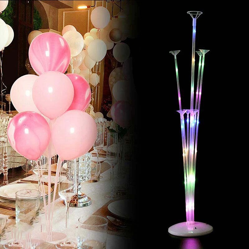 

Светодиодный воздушный шар колонна-подставка держатель дисплей 72 см аксессуары для воздушного шара держатель для шарика набор колонок дек...
