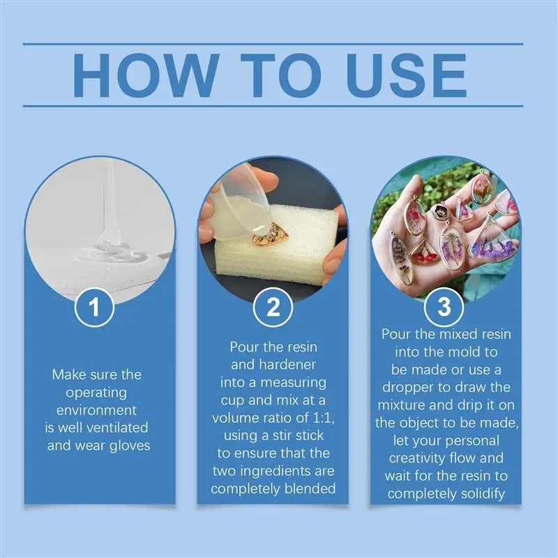 200 мл эпоксидная смола клей высокие клеи Уплотнители для DIY смолы 1:1 AB кристально