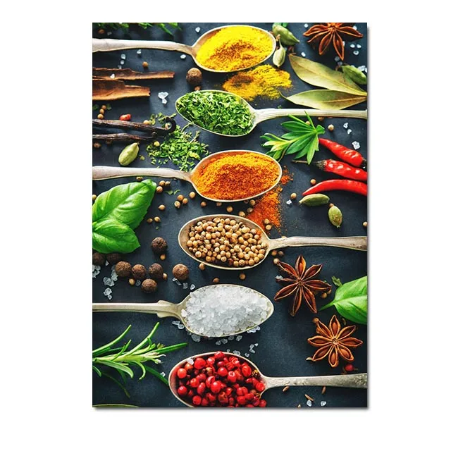

Картина на холсте "Herbs Spices Cooking"