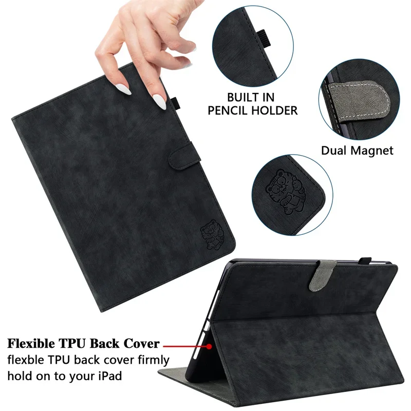 Планшет для Galaxy Tab S8 Plus Cover 12 4 Samsung S7 2020 X870 2022 11-дюймовый чехол FE T970 + стилус
