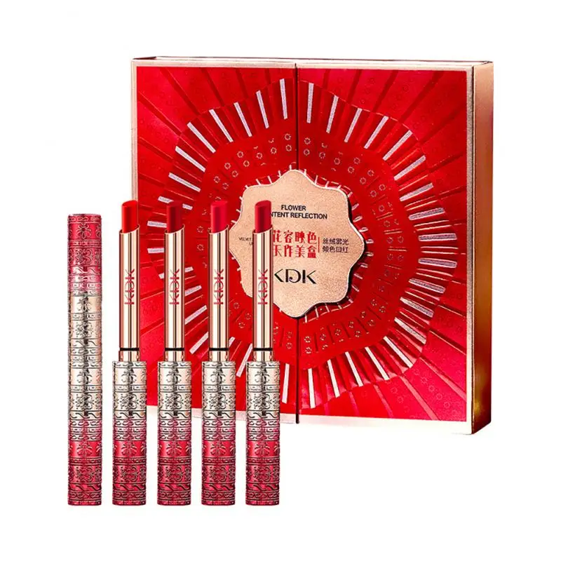 

KDK Small Tube Velvet Lipstick Matte Long Lasting Waterproof Pigment Nourishing Moisturizing Smooth Lip Makeup Cosmetics