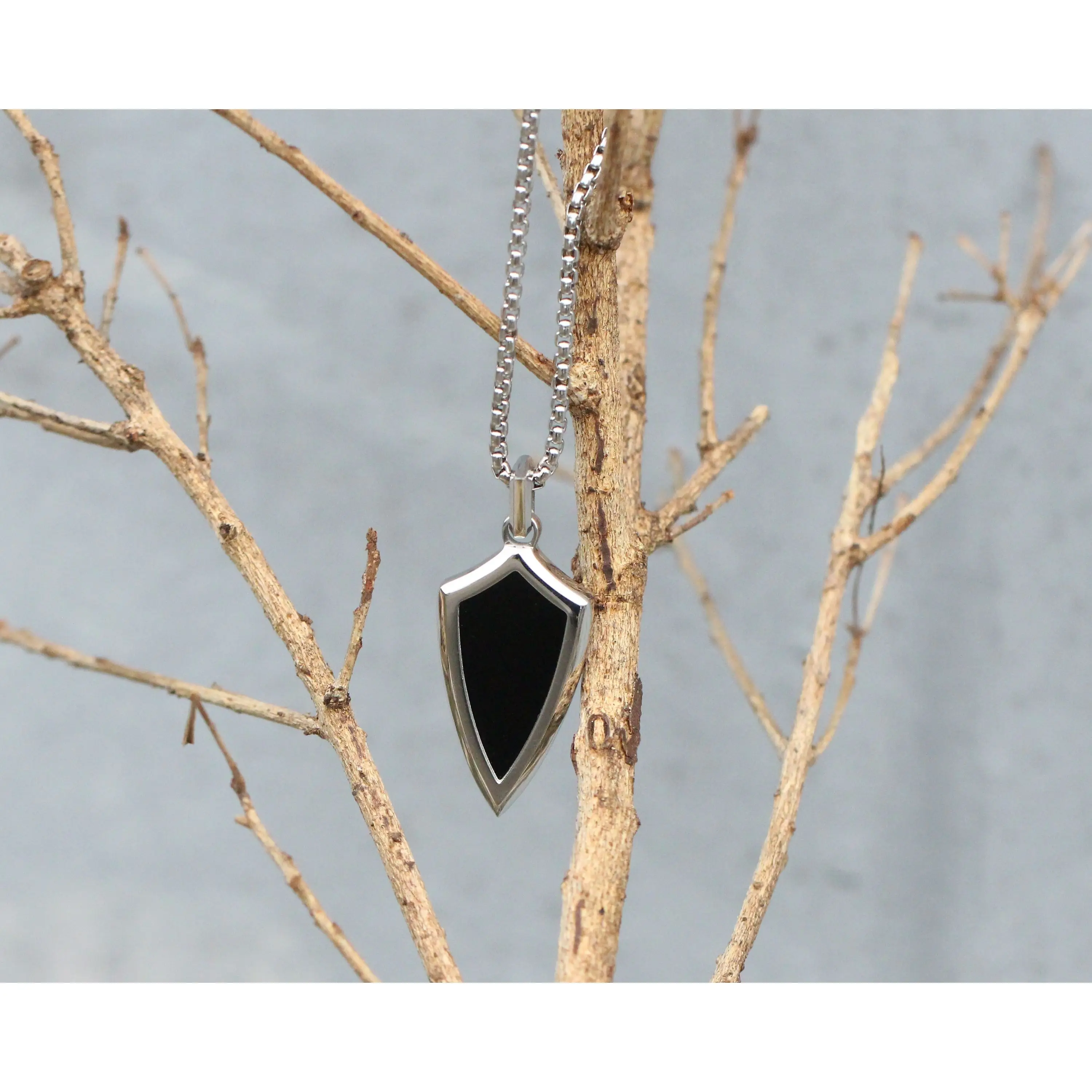 Изящные Ювелирные изделия мужское ожерелье из драгоценных камней