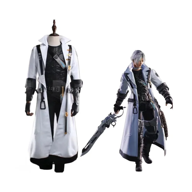 Final Fantasy XIV FF14 Thancred Waters Косплей Костюм Вечеринка Рождество Хэллоуин на заказ любой