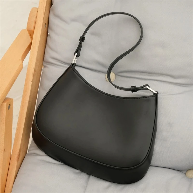 

2022 URoss cleo armpit bag hobo women bag baguette bag shoulder bag genuine leather handbag flip bag Fashion Bag