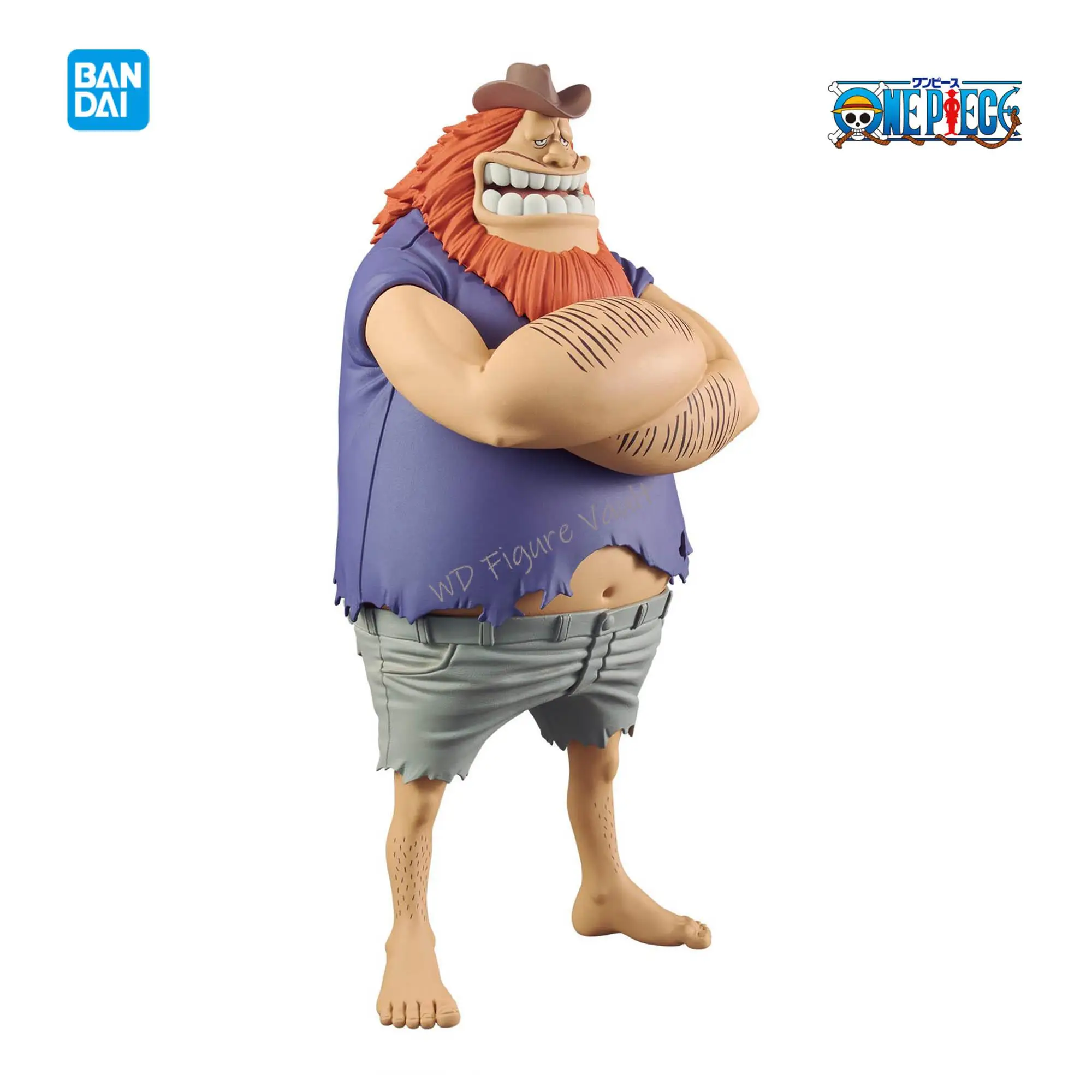 Фото Официально лицензированная фигурка Bandai One Piece DXF THE GRANDLINE SERIES SPECIAL JAGUAR D SAUL, высокодетализированная модель, игрушка, подарок №5