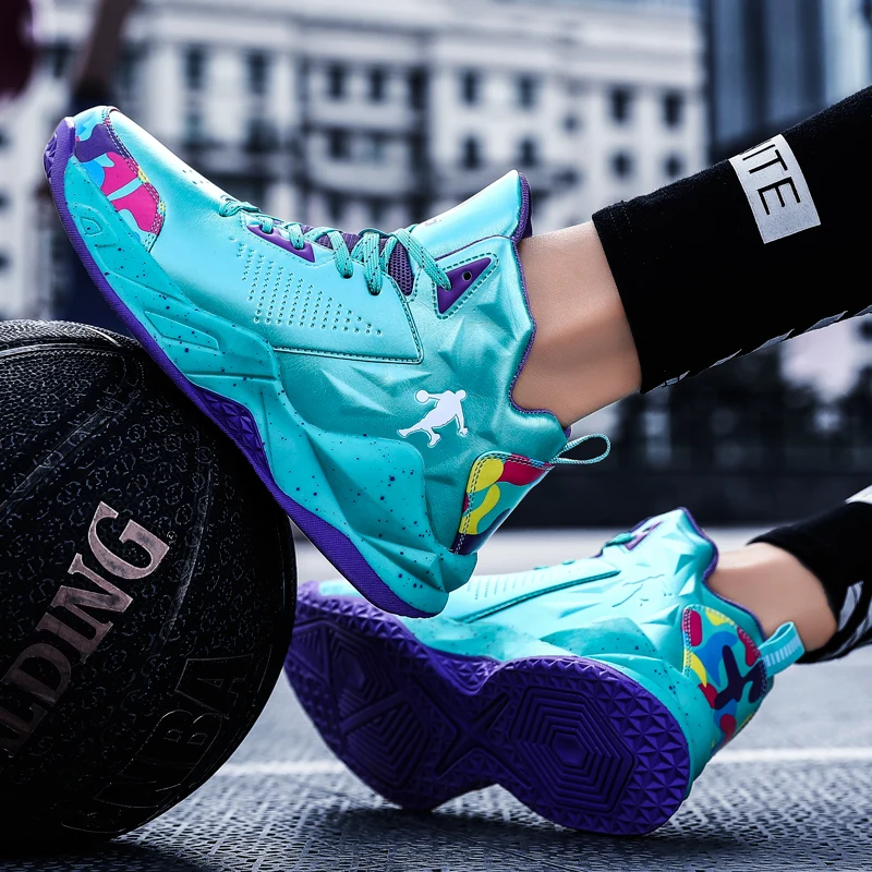 New Arrival Lightweight Basketball Shoes Breathable Confortable Sports Shoes Unisex Training Athletic Sneakers Men Women 2023