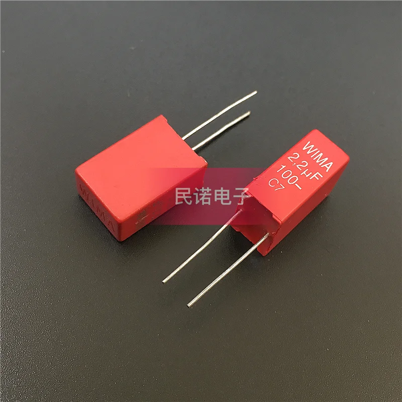 10pcs WIMA red mks2 5mm 1UF 1.5UF 2.2UF 3.3UF 4.7UF 6.8UF 10UF 50V 63V 100V 105 155 225 335 475 685 106 Germany | Электронные