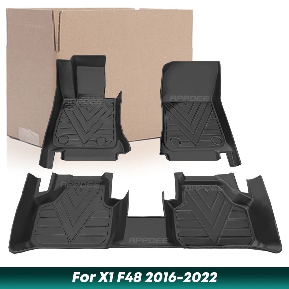 

Для BMW X1 E84 F48 U11 2012-2025 всепогодный автомобильный напольный коврик из ТПЭ, автомобильный ковер, внутренняя защита, аксессуары
