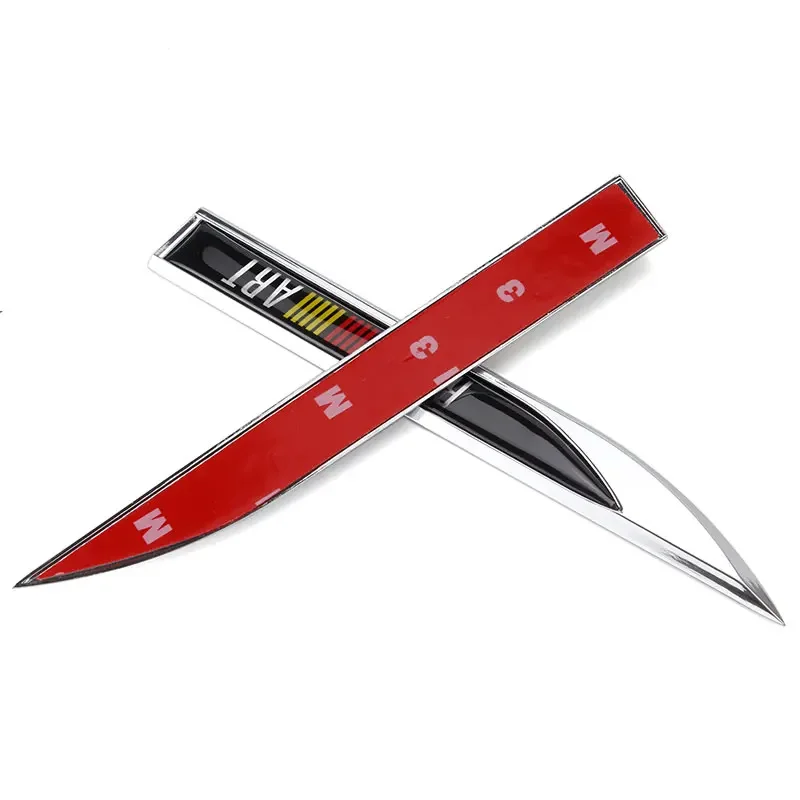 Наклейка на боковую эмблему для Mitsubishi RALLIART ASX Lancer Colt Pajero Outlander Eclipse Galant