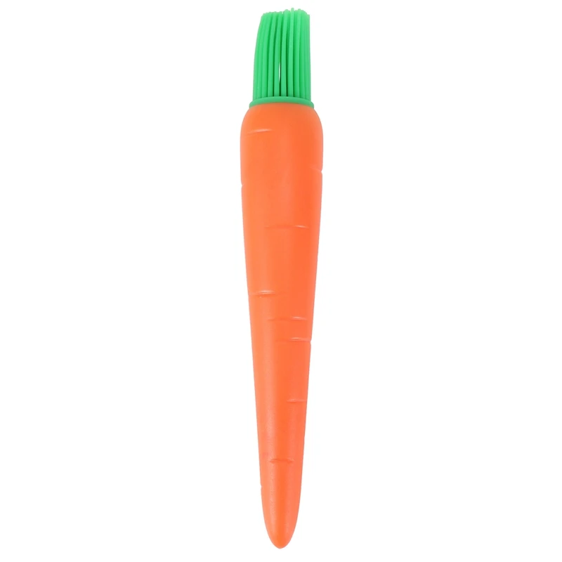 Heat Resistant Barbecue Brush Carrot Silicone Oil Thermosetting Pastry