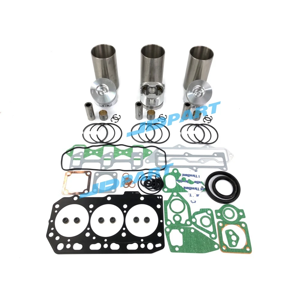 Комплект гильз цилиндра 3D88 с комплектом прокладок для деталей двигателя