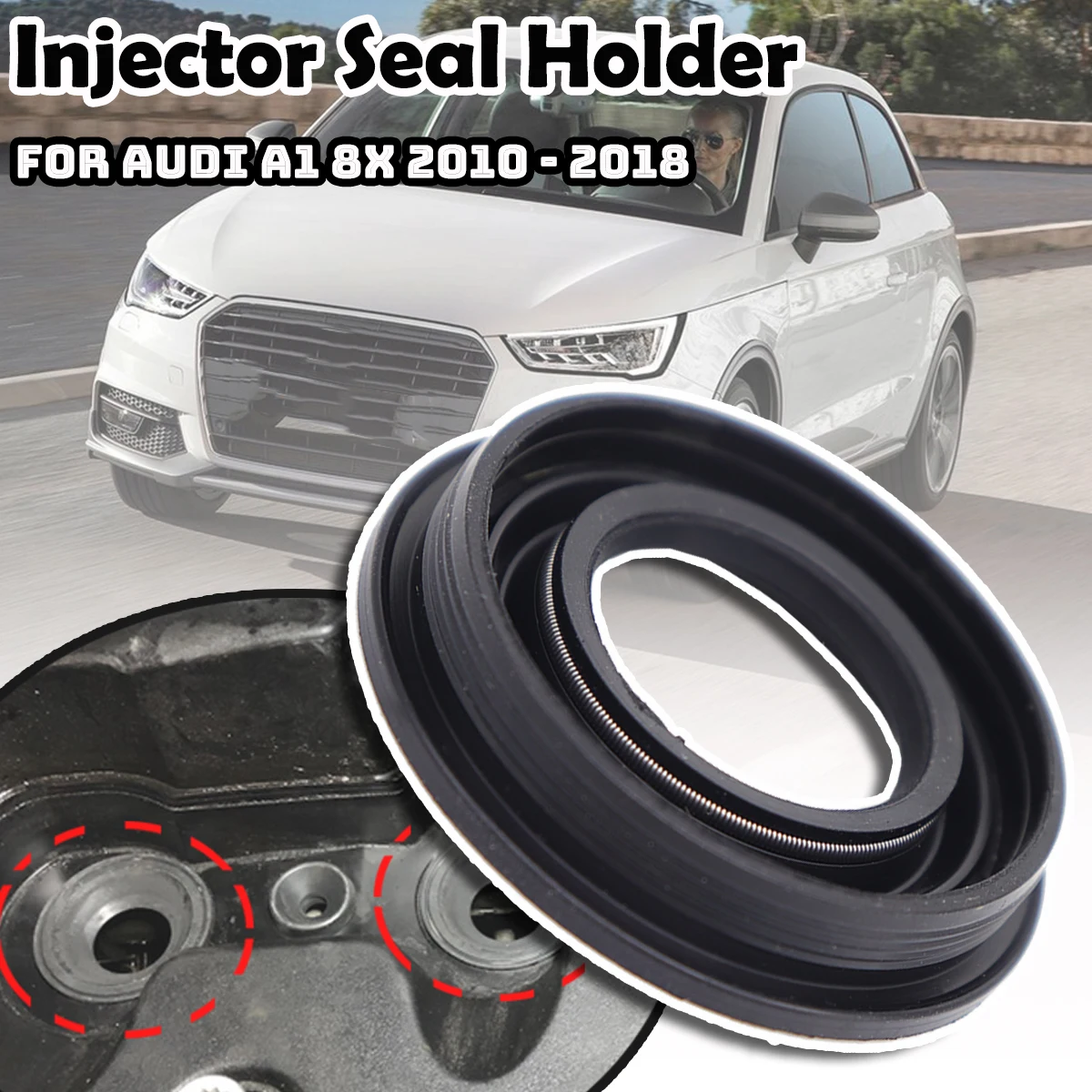 Фотокольцевая крышка клапана держатель прокладки уплотнения инжектора 03L103070