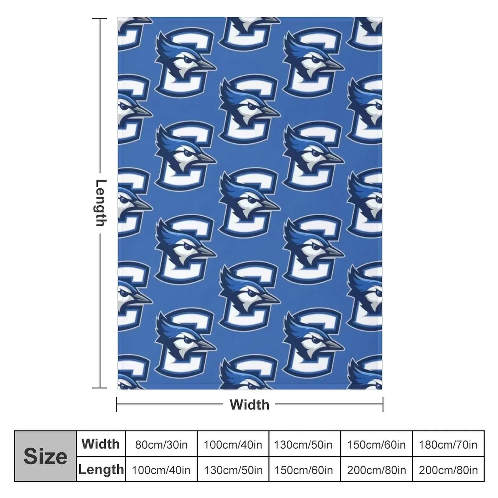 Одеяло Creighton Bluejays забавный подарок декоративные одеяла для кровати